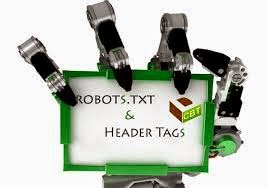 Custom Robots Header Tags Settings in Blogger