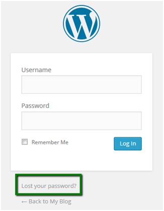 Reset WordPress Admin Password 